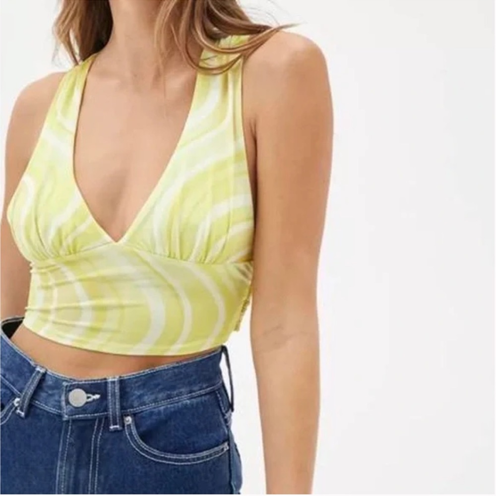 UO phoenix plunging back top